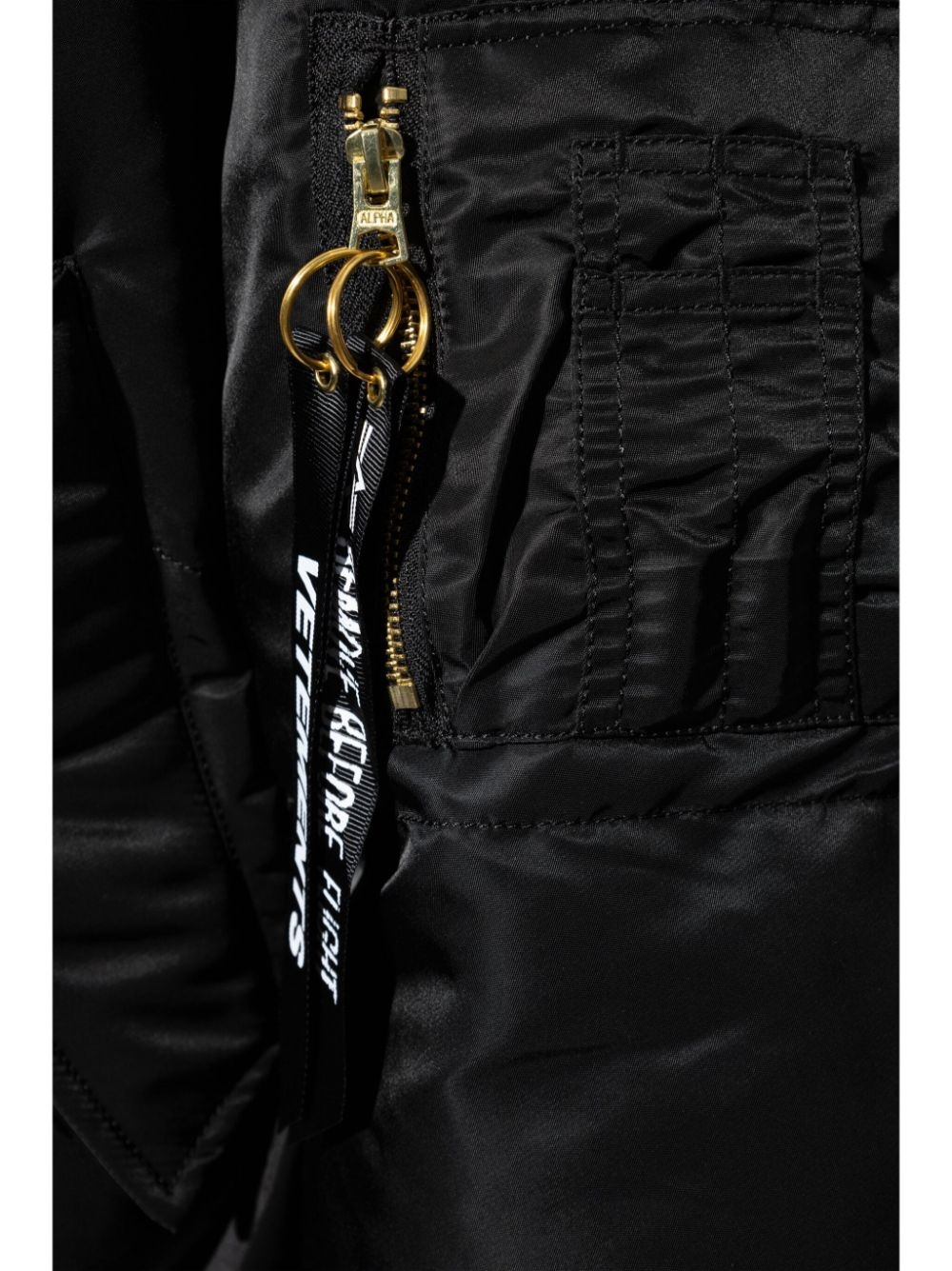 quilted hooded bomber jacket - 5