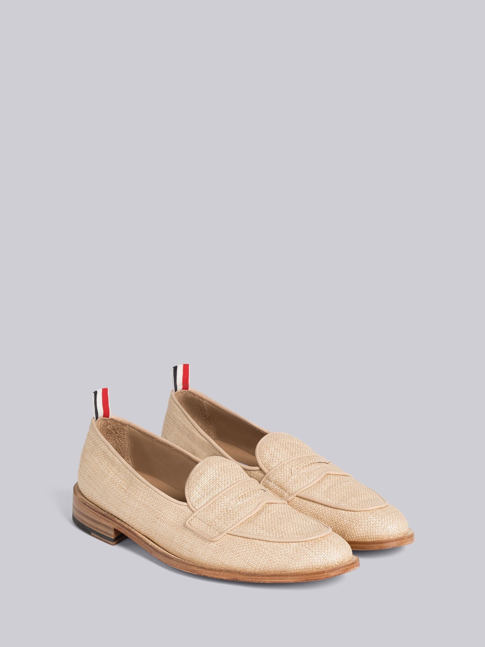 SOFT RAFFIA VARSITY PENNY LOAFER - 3