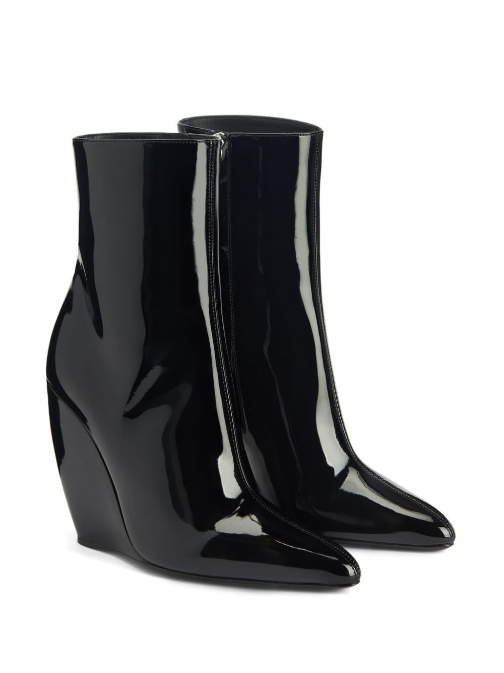 Tylde 105mm leather ankle boots - 2