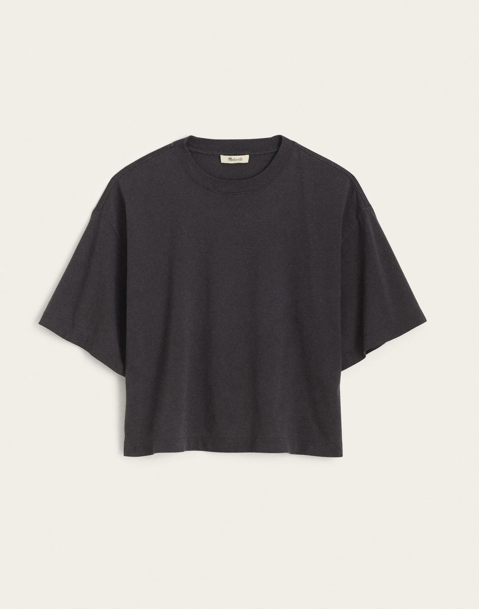 The Boxy Crop Tee in Allday Jersey - 1