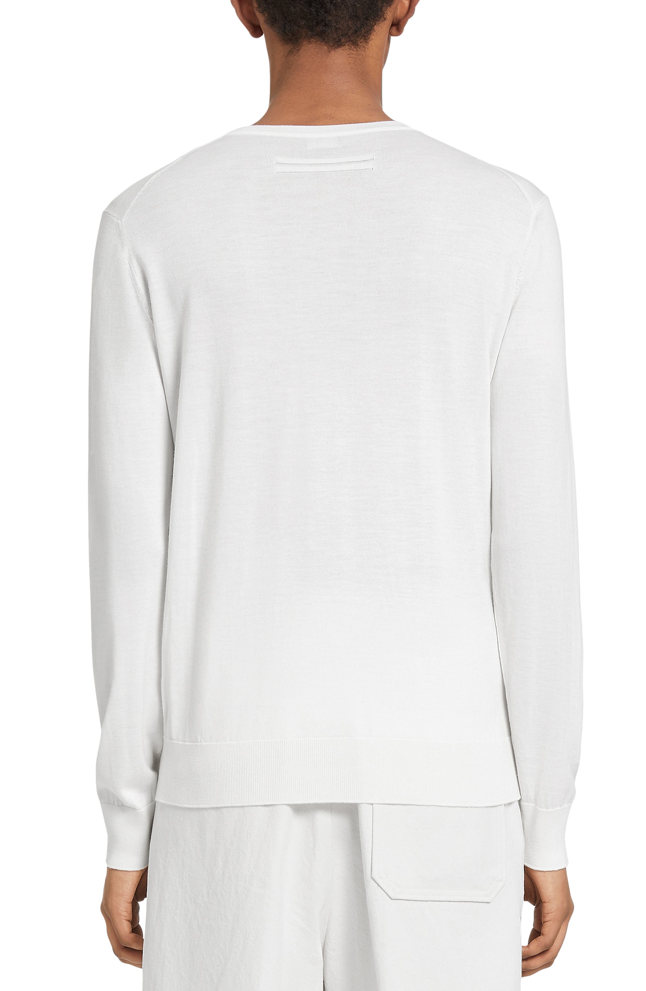 Men's Cashseta Cashmere & Silk Sweater - 2