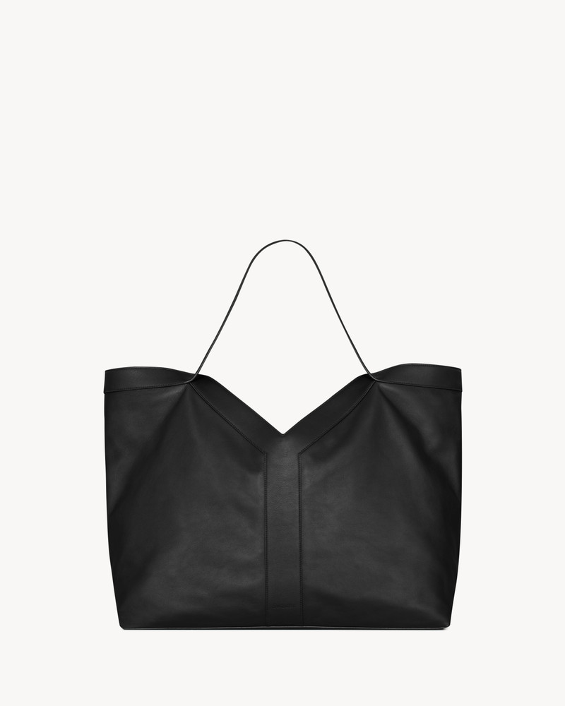Y LARGE TOTE IN LEATHER 1