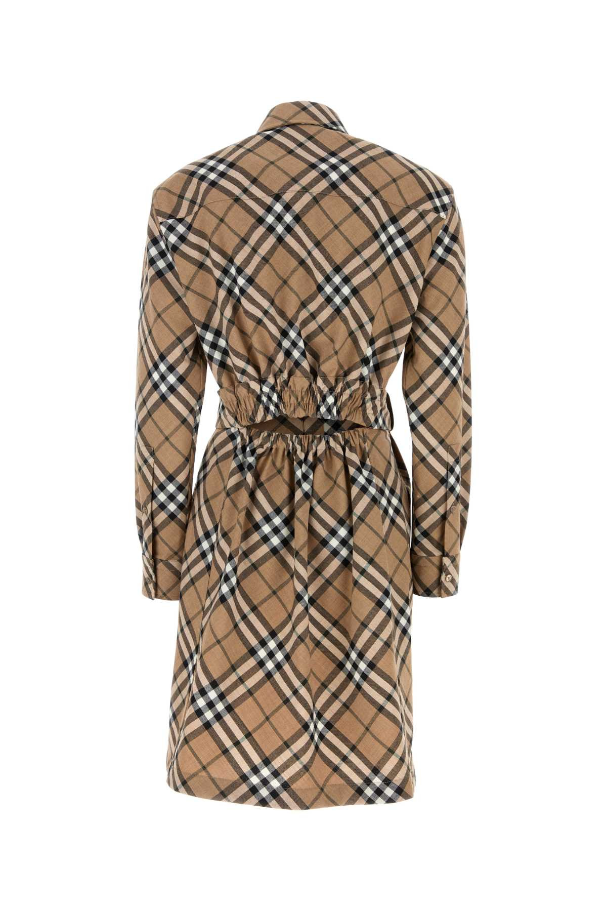 Burberry Women Embroidered Jersey Shirt Dress - 2