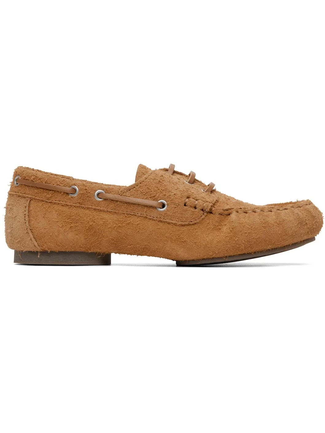Tan Camille Boat Shoes - 1