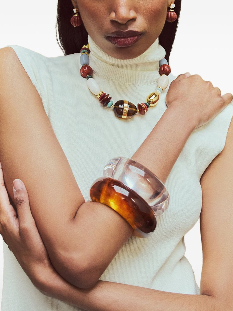 LIZZIE FORTUNATO tortoise cuff bracelet outlook