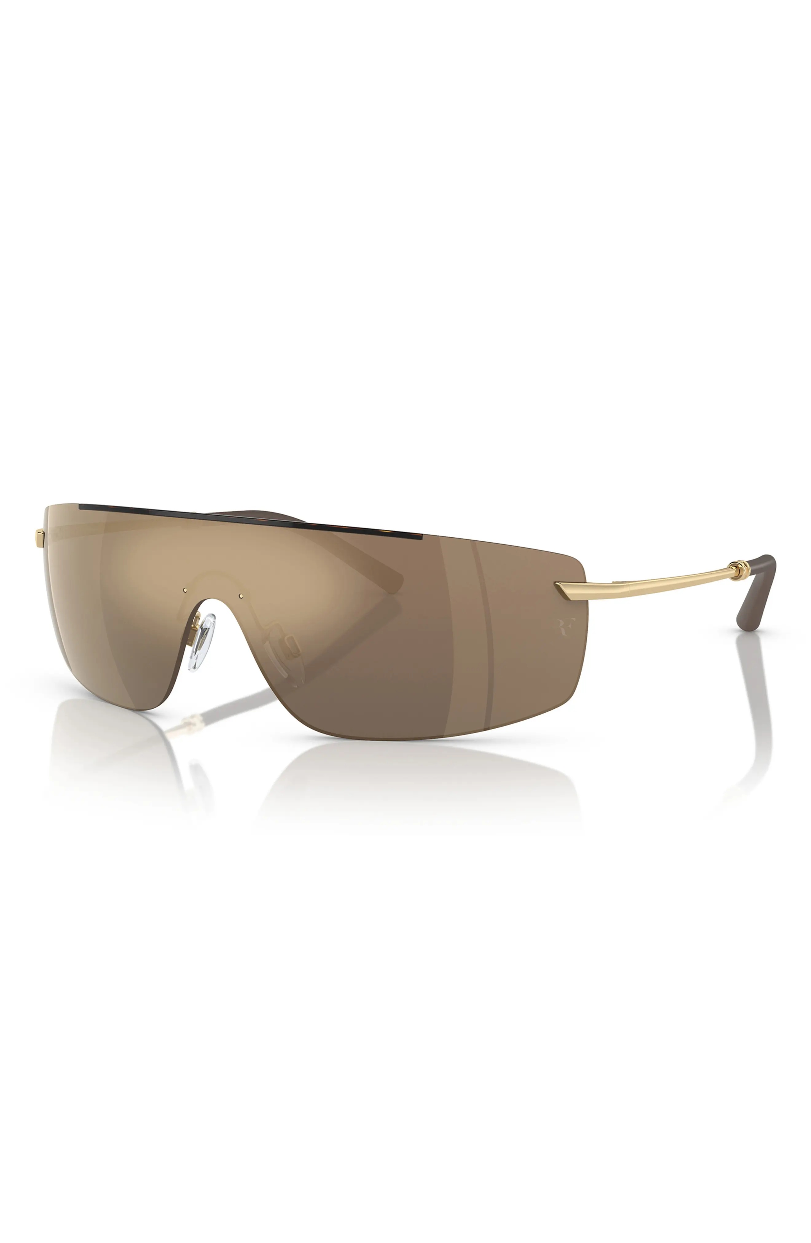 Roger Federer 138mm Rimless Shield Sunglasses - 2