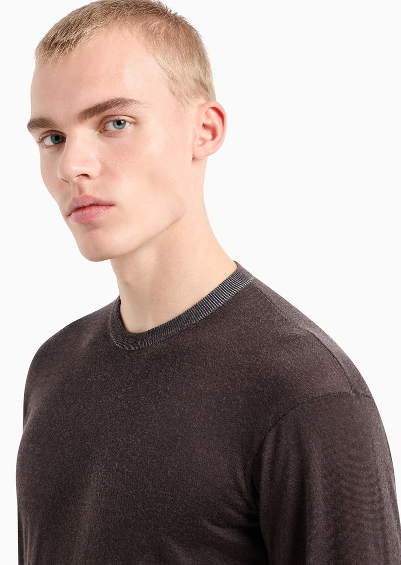 ASV cashmere and silk crew-neck jumper 5