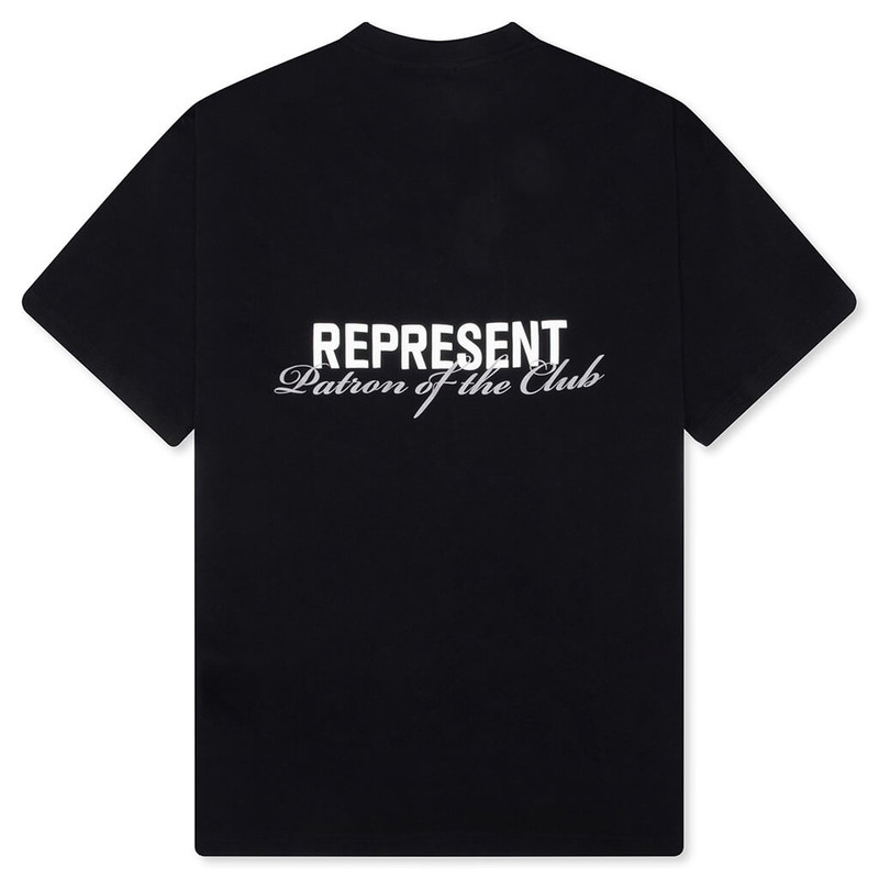 REPRESENT PATRON OF THE CLUB T-SHIRT - BLACK outlook