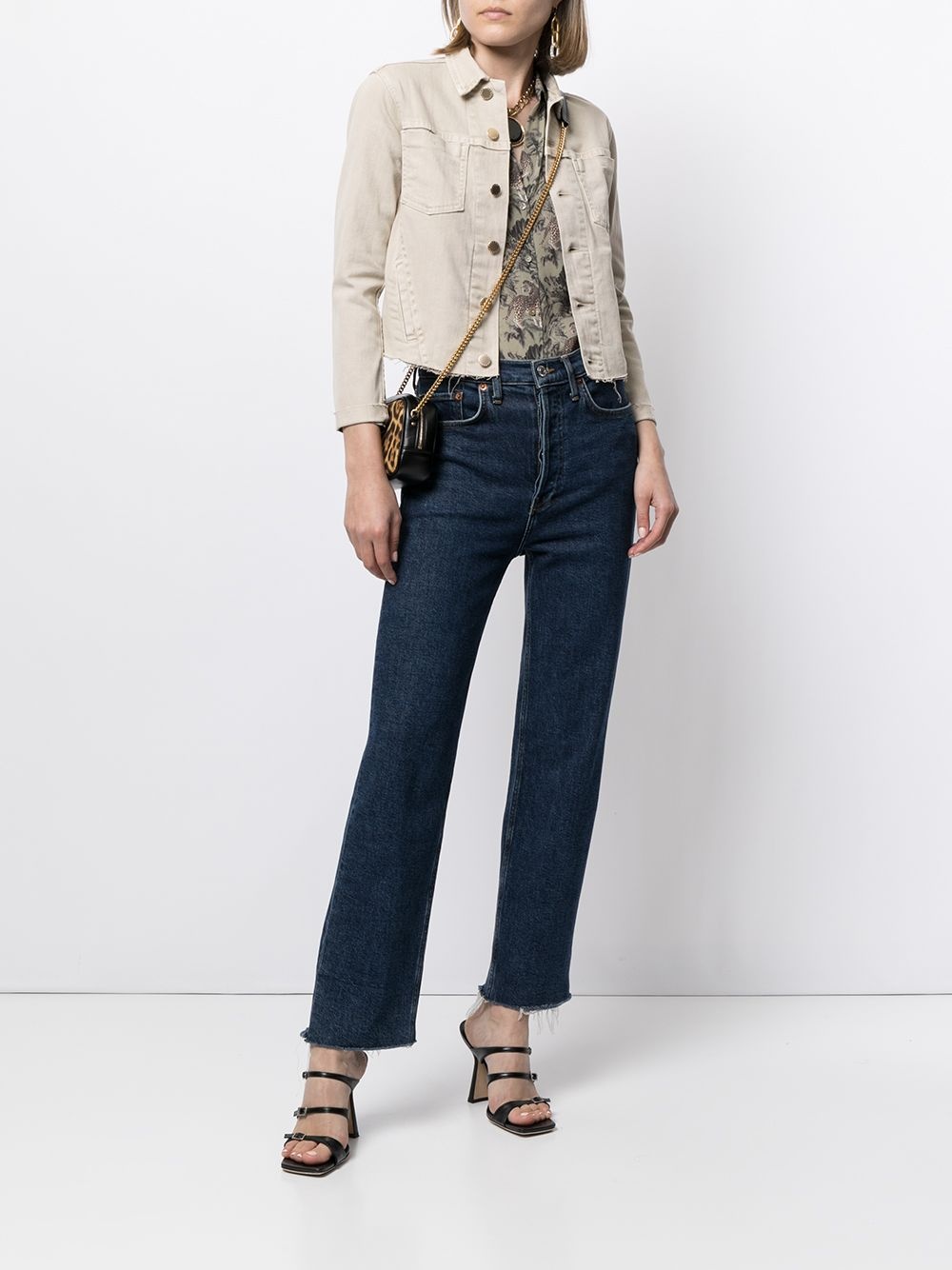Janelle raw-edge jacket - 2