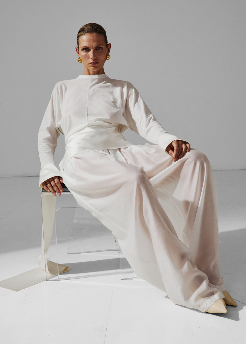 DARKPARK Darkpark Simona Balloon Pants - White outlook