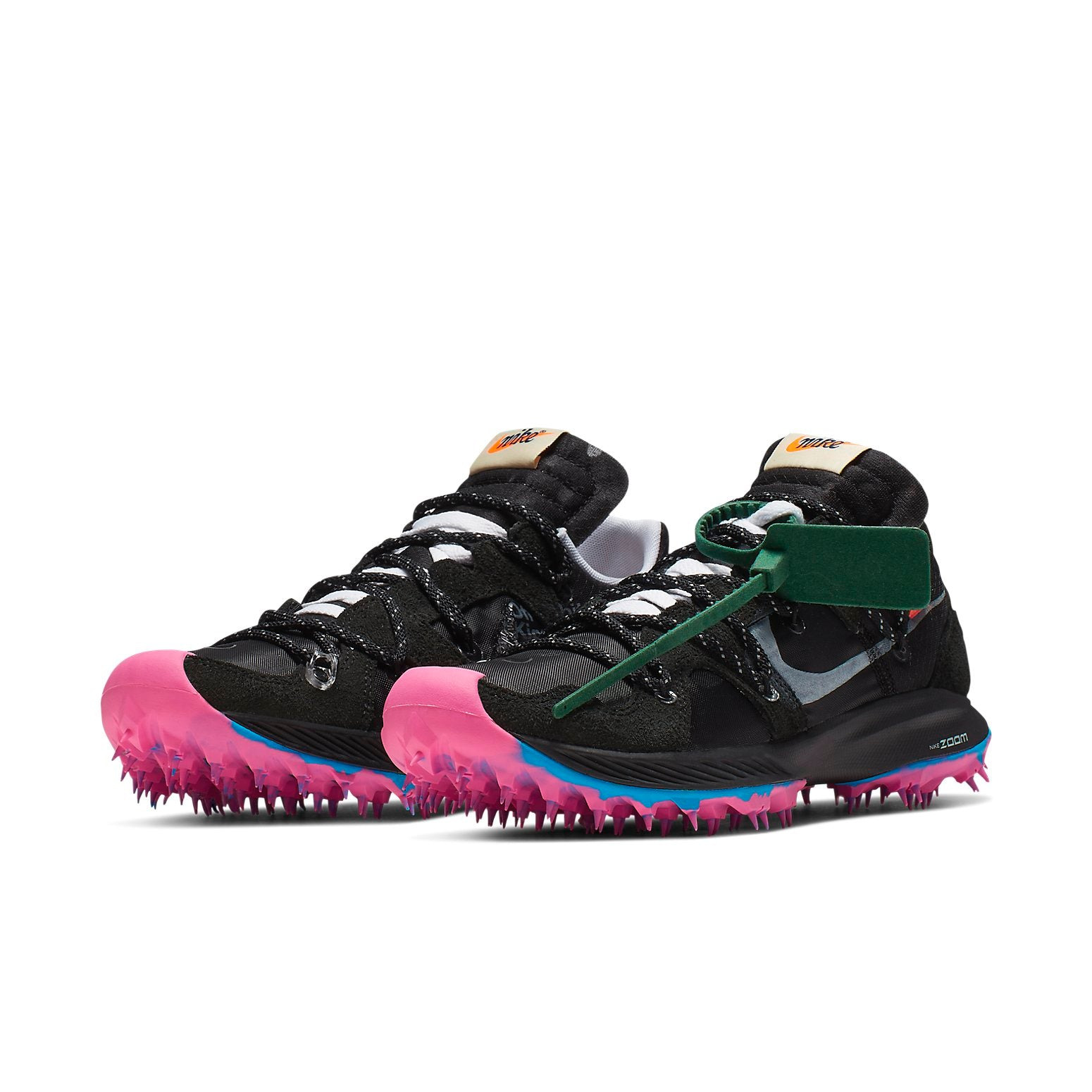 (WMNS) Nike Off-White x Air Zoom Terra Kiger 5 'Athlete in Progress - Black' CD8179-001 - 2