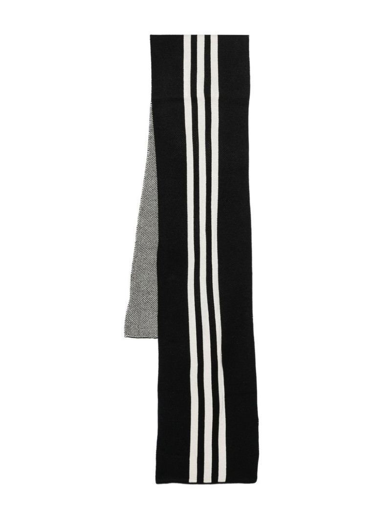 logo-patch scarf 1