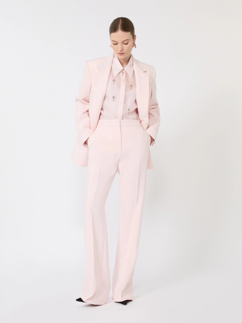 Max Mara Silk organza shirt - PINK outlook