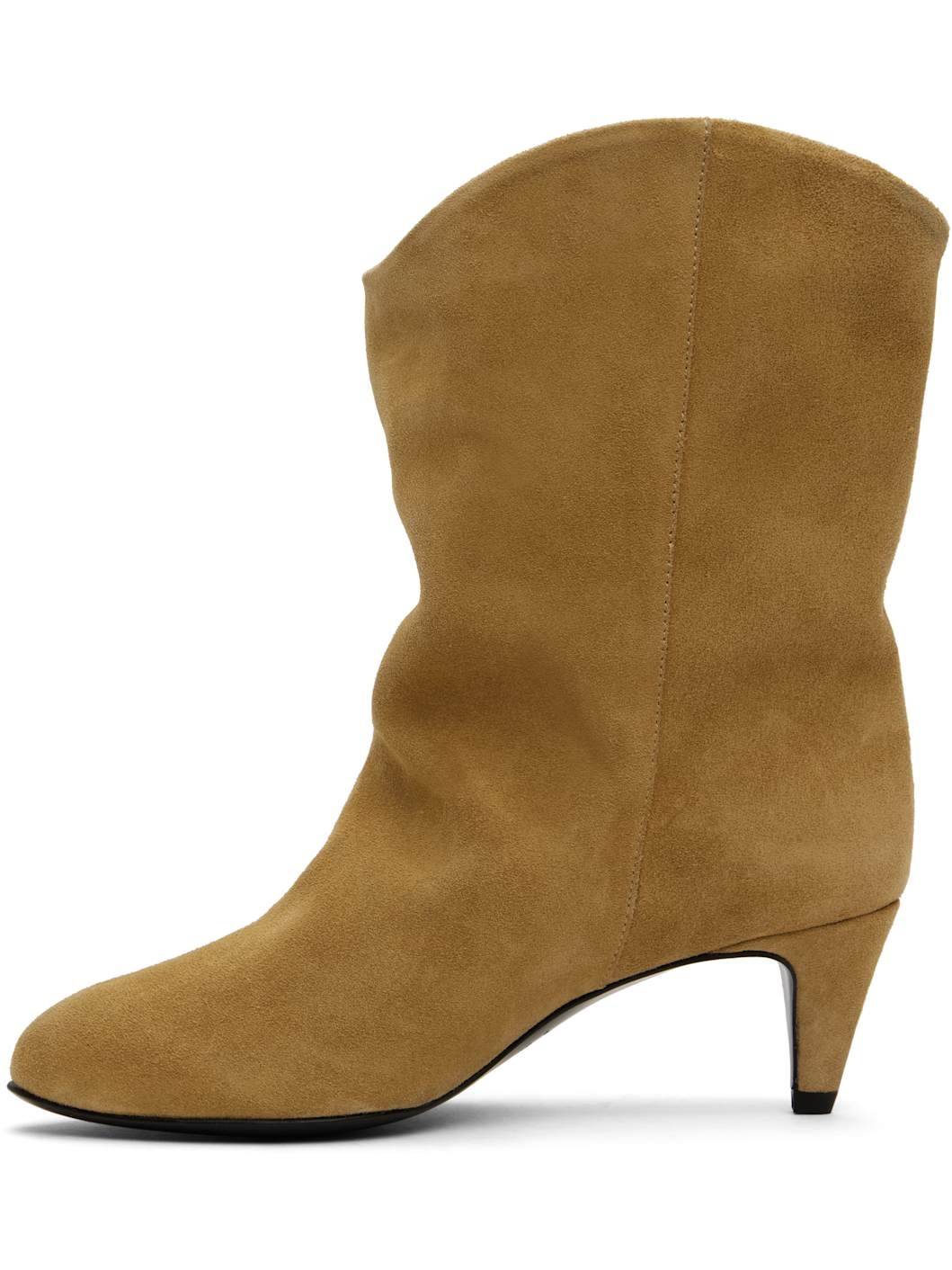 Tan Osage Boots - 3