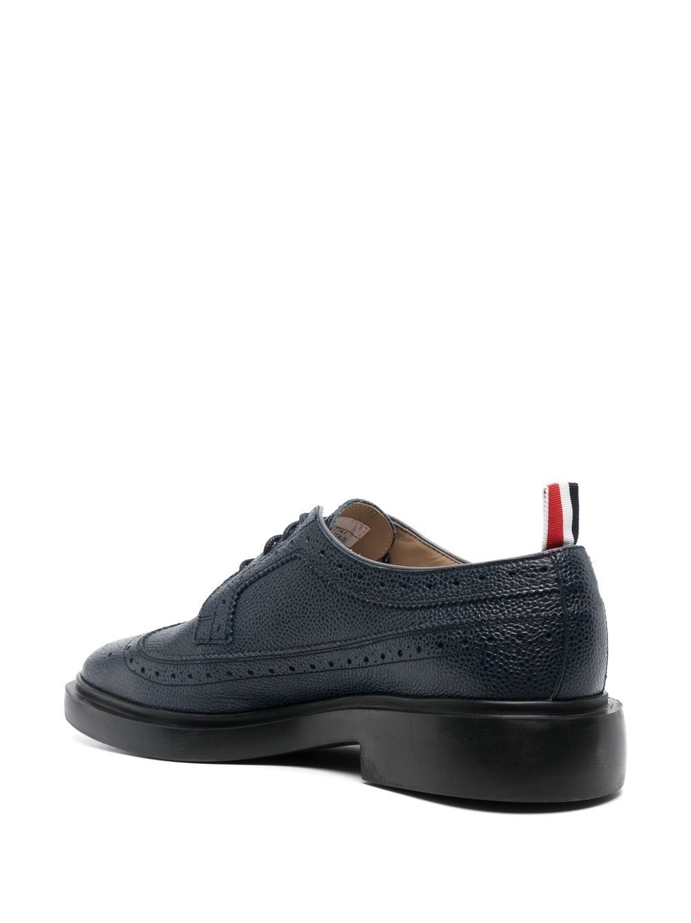lace-up leather brogue - 3