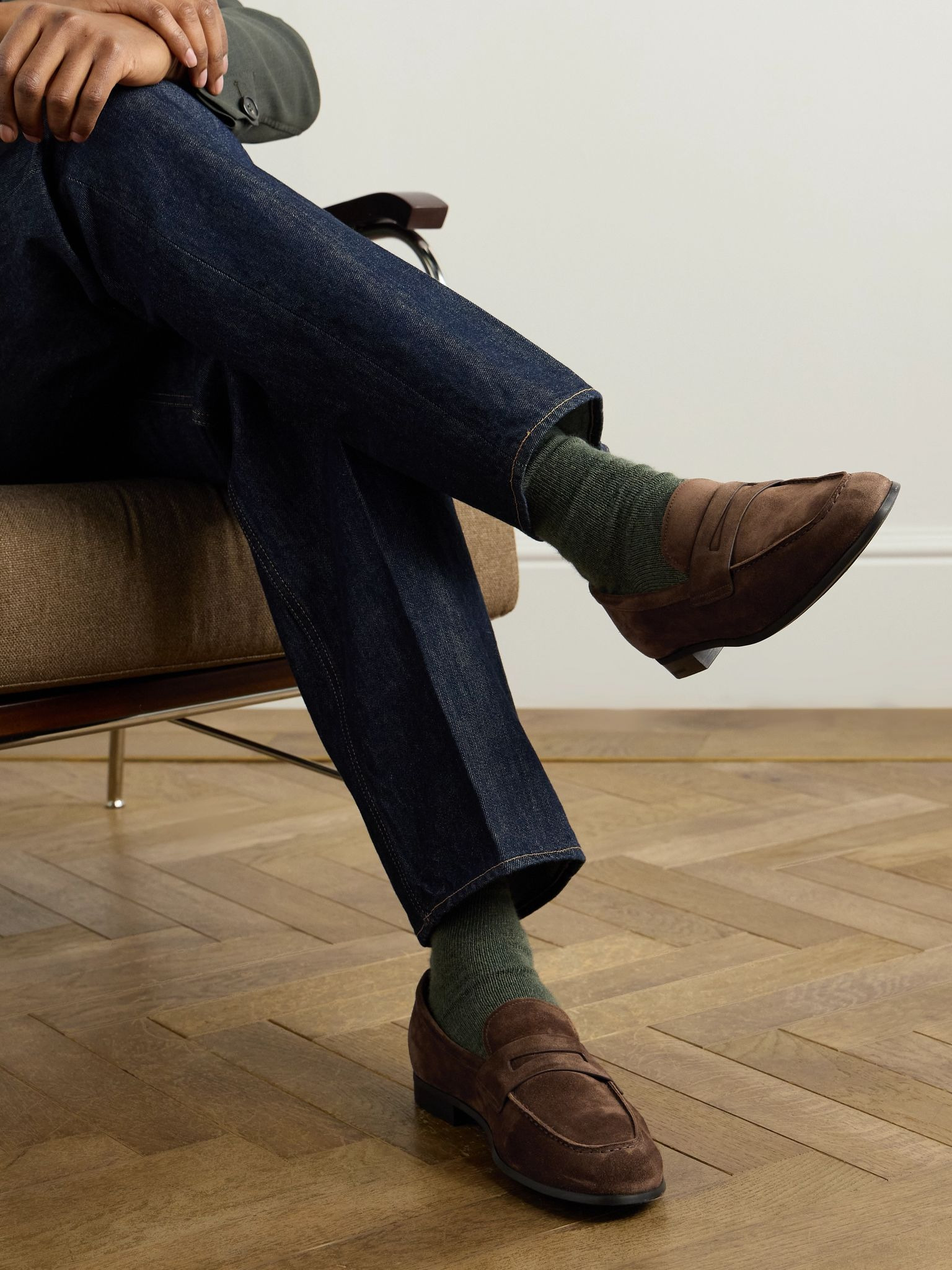 Milton Suede Loafers Brown - 2