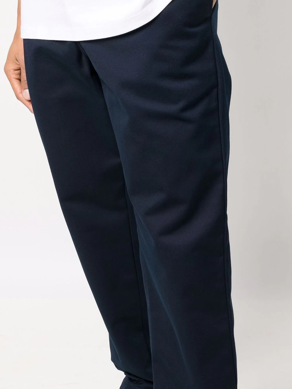 straight-leg chino trousers - 5