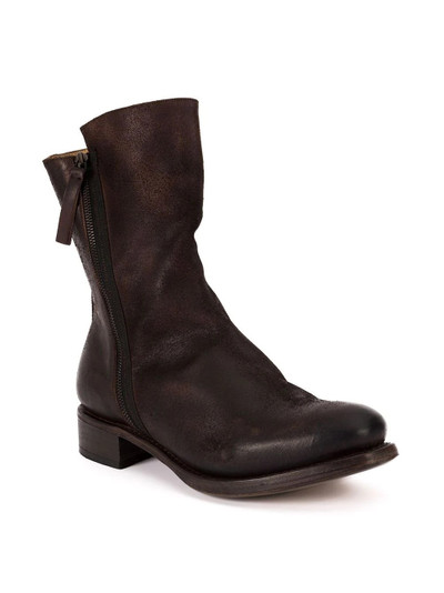 Cherevichkiotvichki leather panel boots outlook