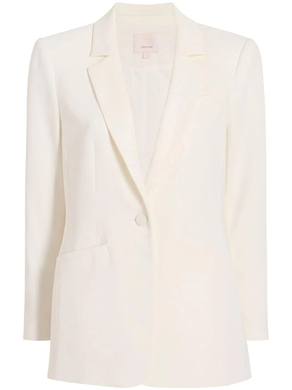 Karlie notched-lapel single-breasted blazer - 1