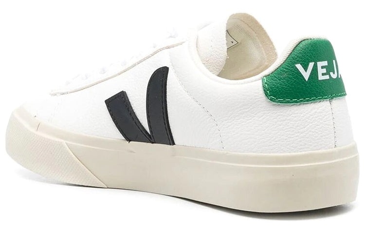 Veja Campo Chromefree Leather 'White Black Emeraude' CP0503155 - 4