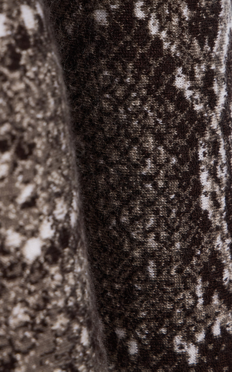 GABRIELA HEARST Asha Printed Top grey outlook