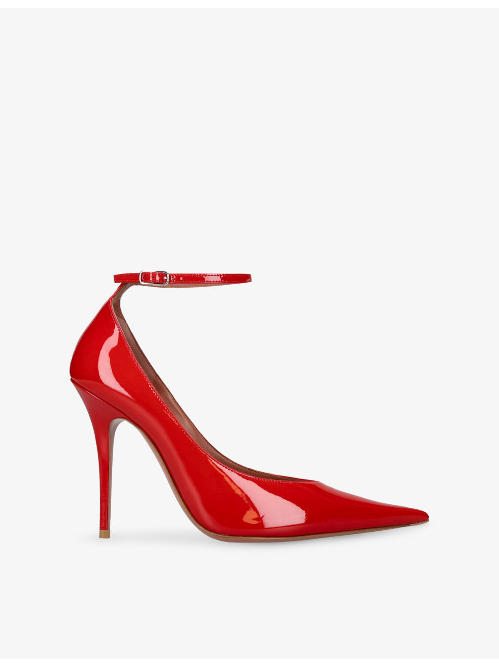 Anok 105 Patent-Leather Heeled Courts - 1