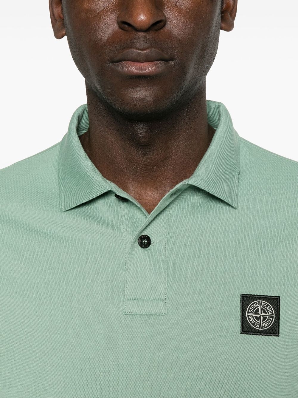piqué-weave polo shirt - 4