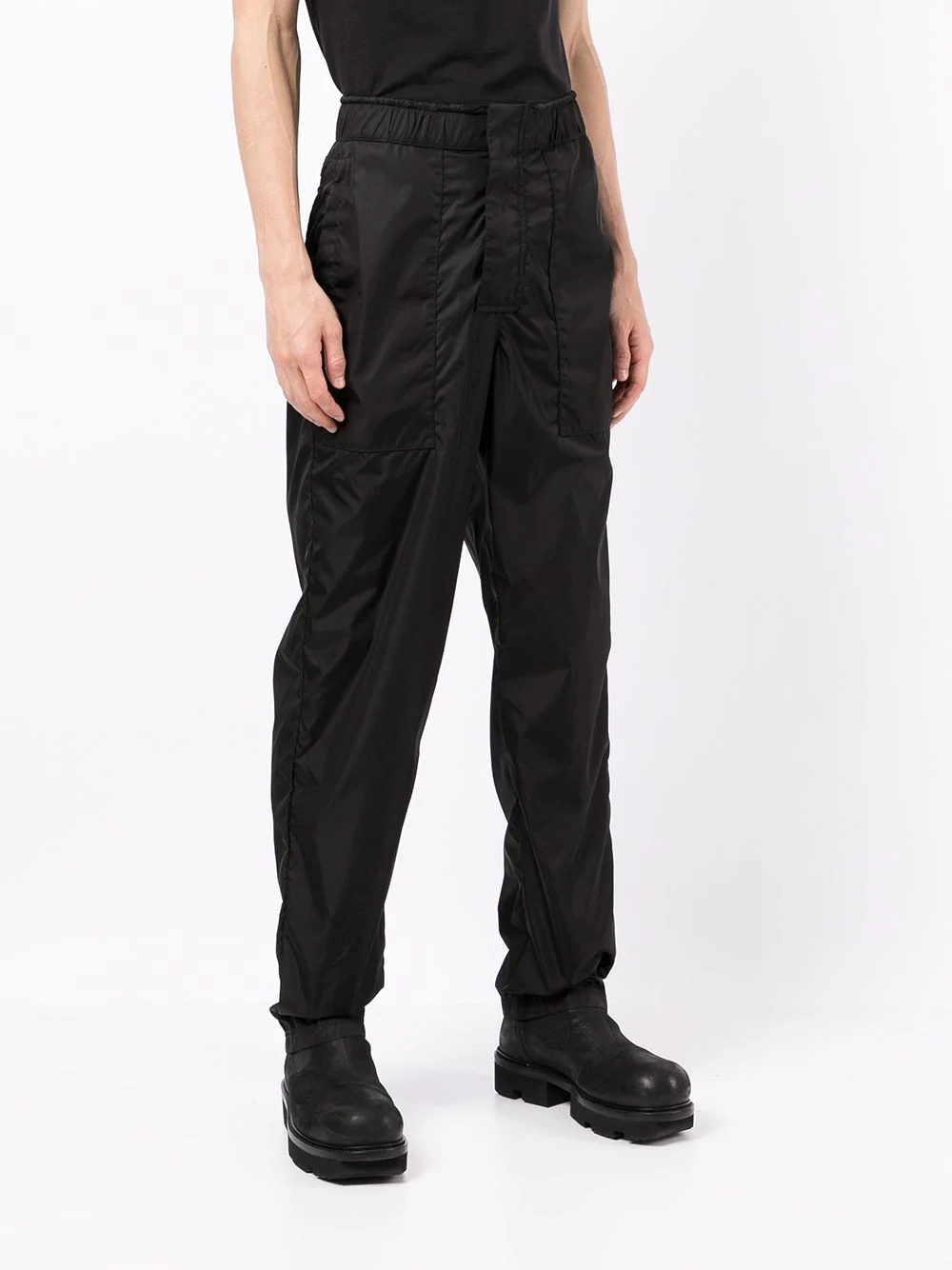 logo-patch track pants - 3