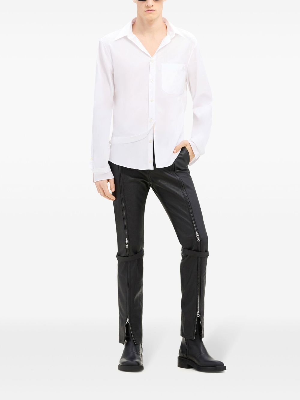 modular cotton shirt - 2