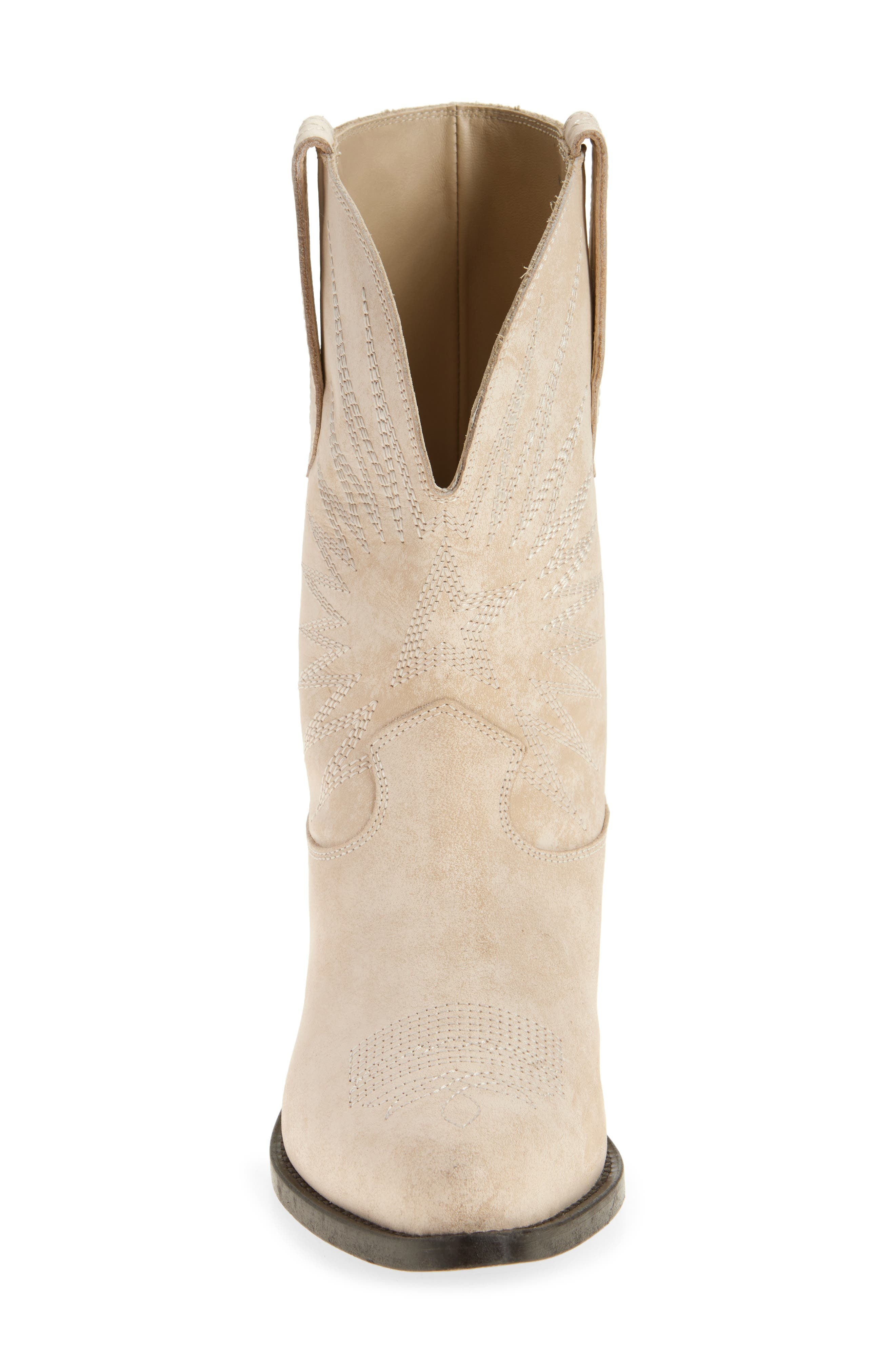 Golden Goose Wish Star Short Western Boot in Butter at Nordstrom - 4