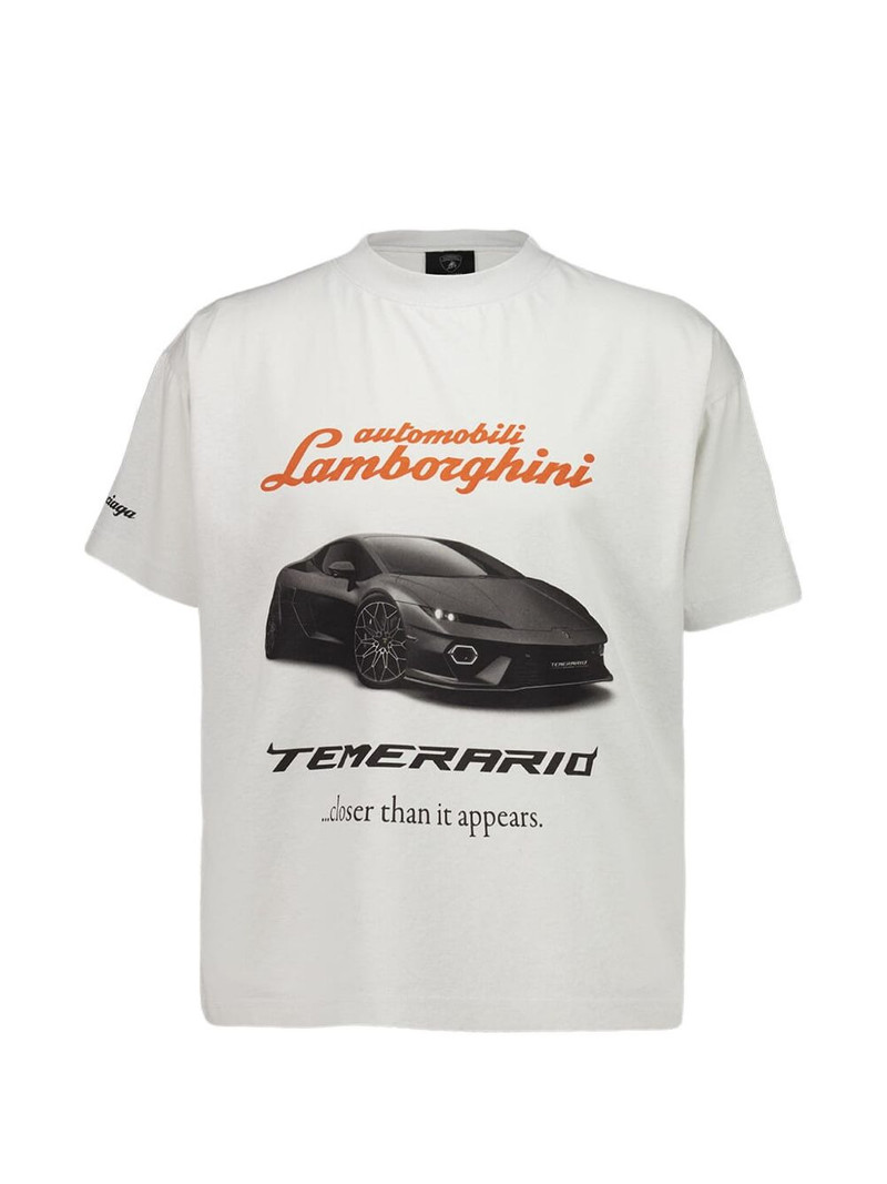 Lamborghini-print T-shirt 1
