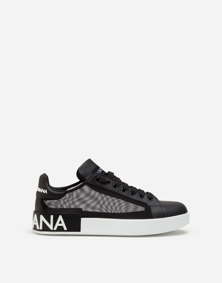 Portofino sneakers in nappa leather and mesh - 1