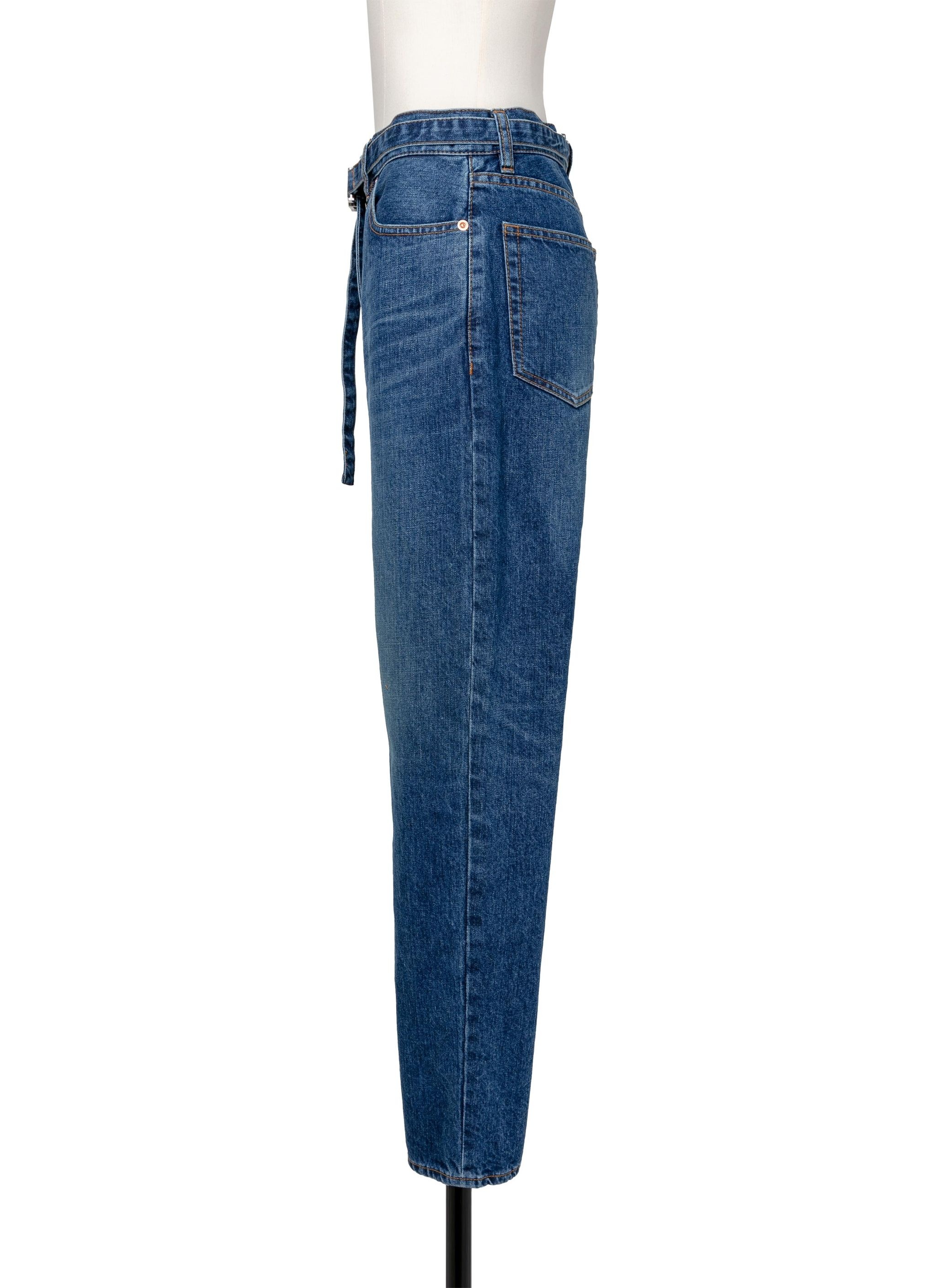 Straight Denim Pants - 2