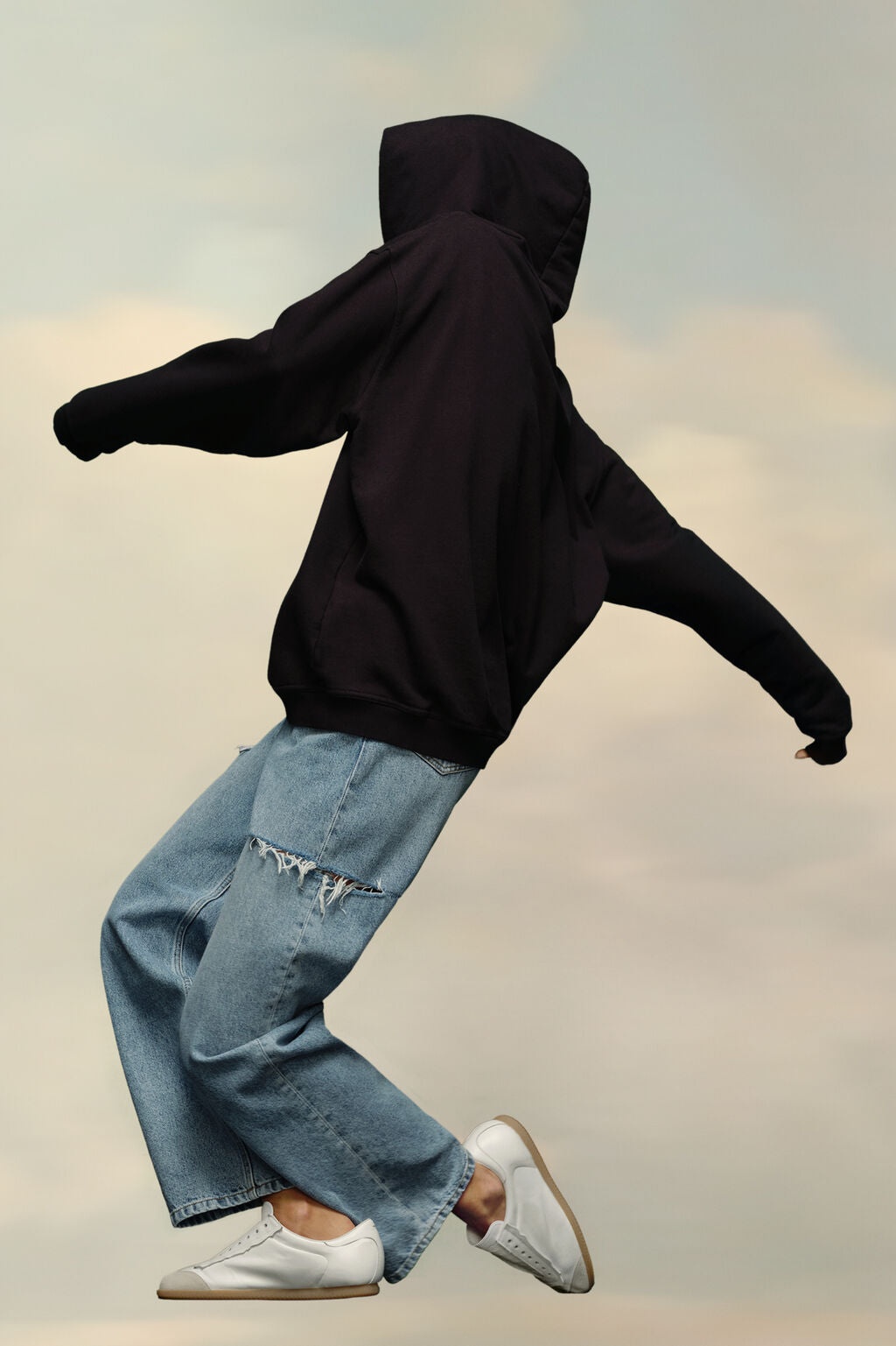 Hooded Sweatshirt Black - 3