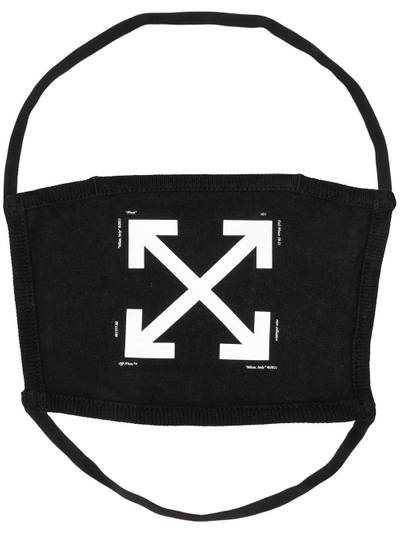 Off-White Arrows print face mack outlook
