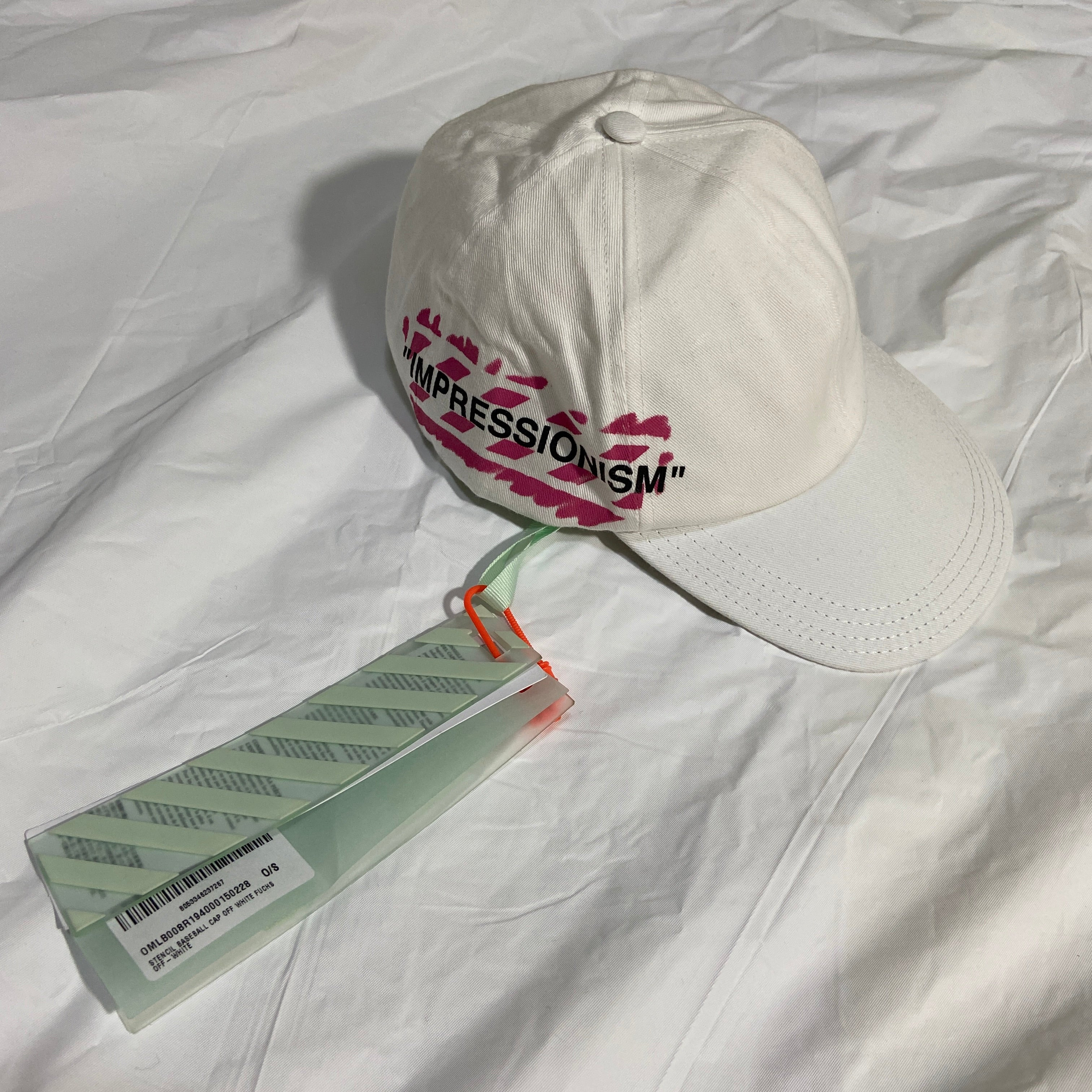 Off-White “Impressionism” stripe hat - 3