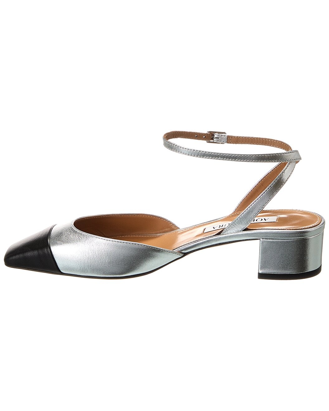 Aquazzura French Flirt 35 Leather Pump - 2