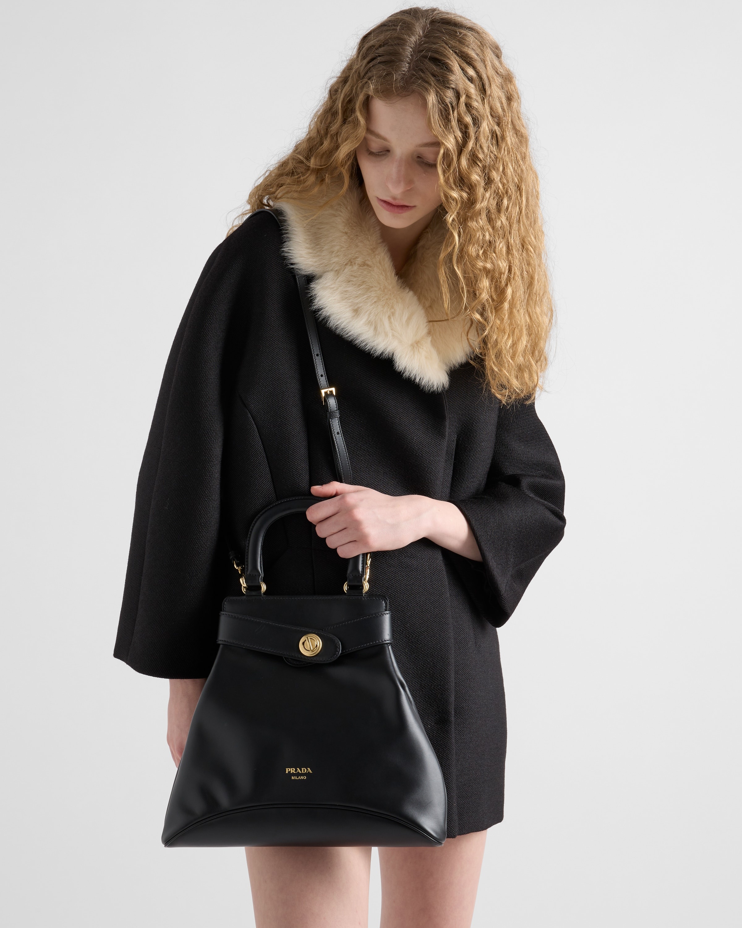 Medium Prada Etude leather bag - 7