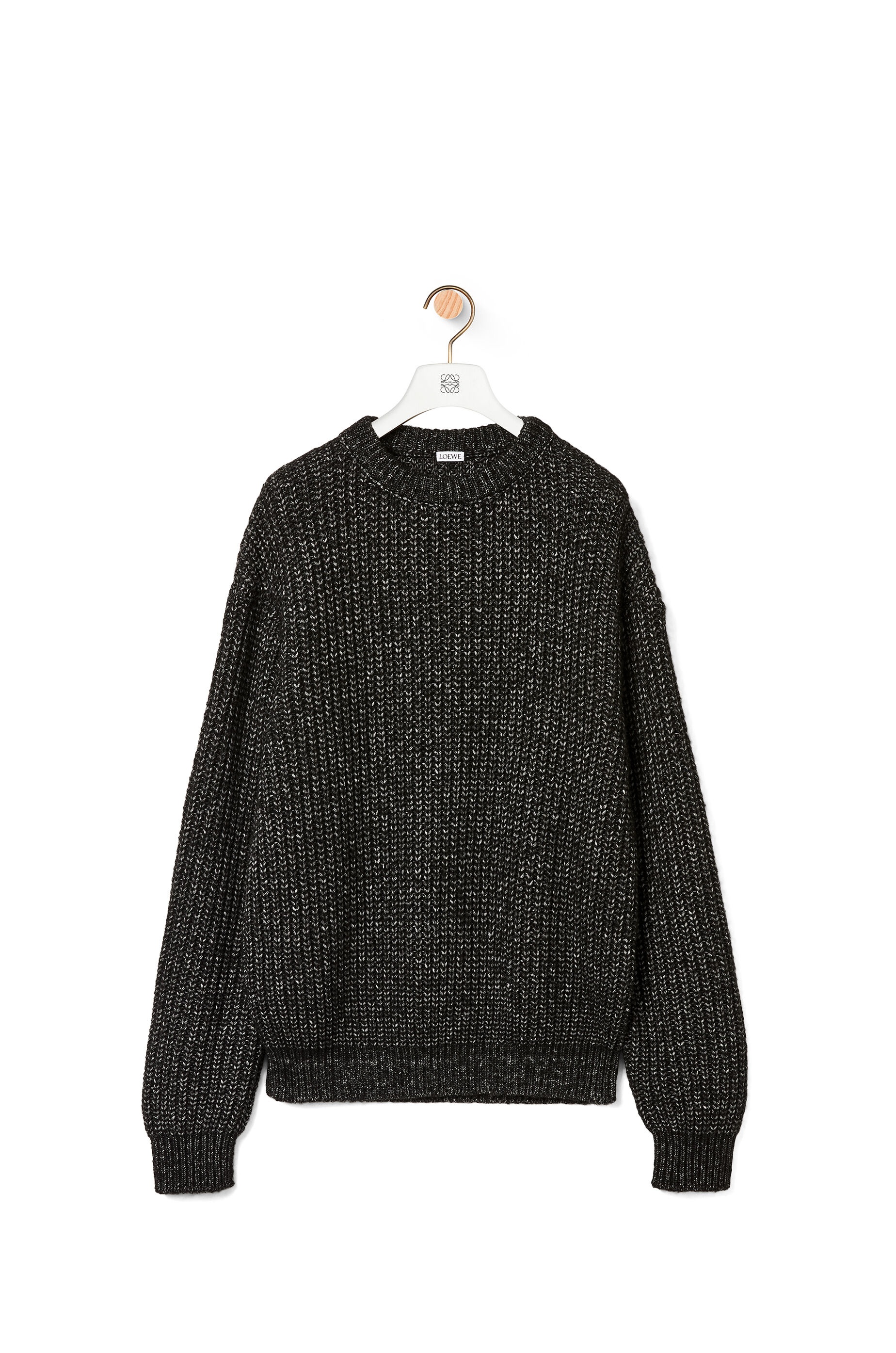 Oversize sweater in polyester - 1