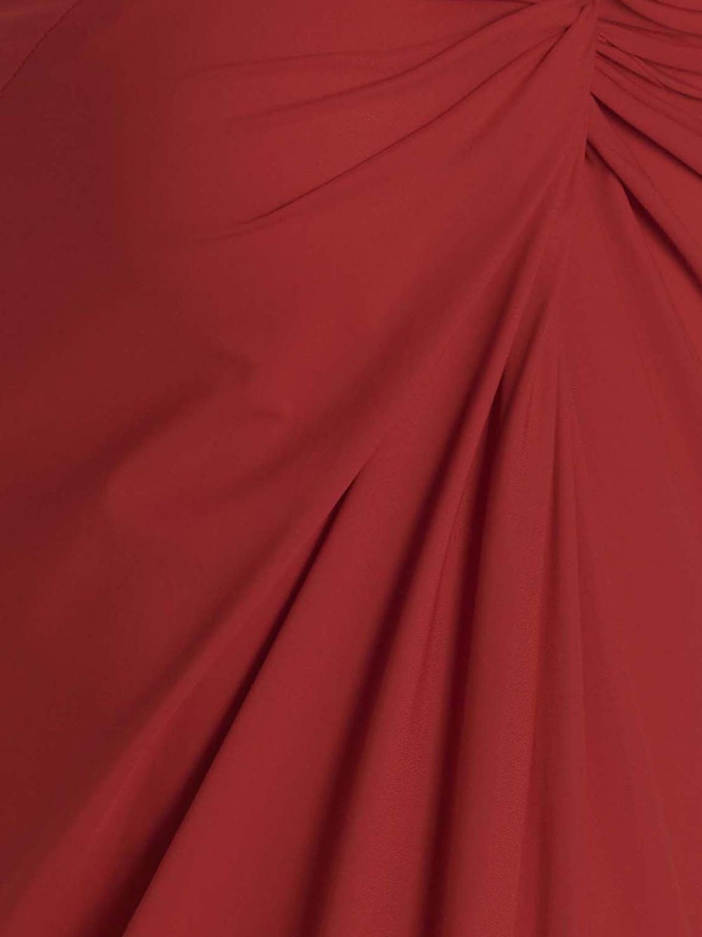 draped midi skirt - 4