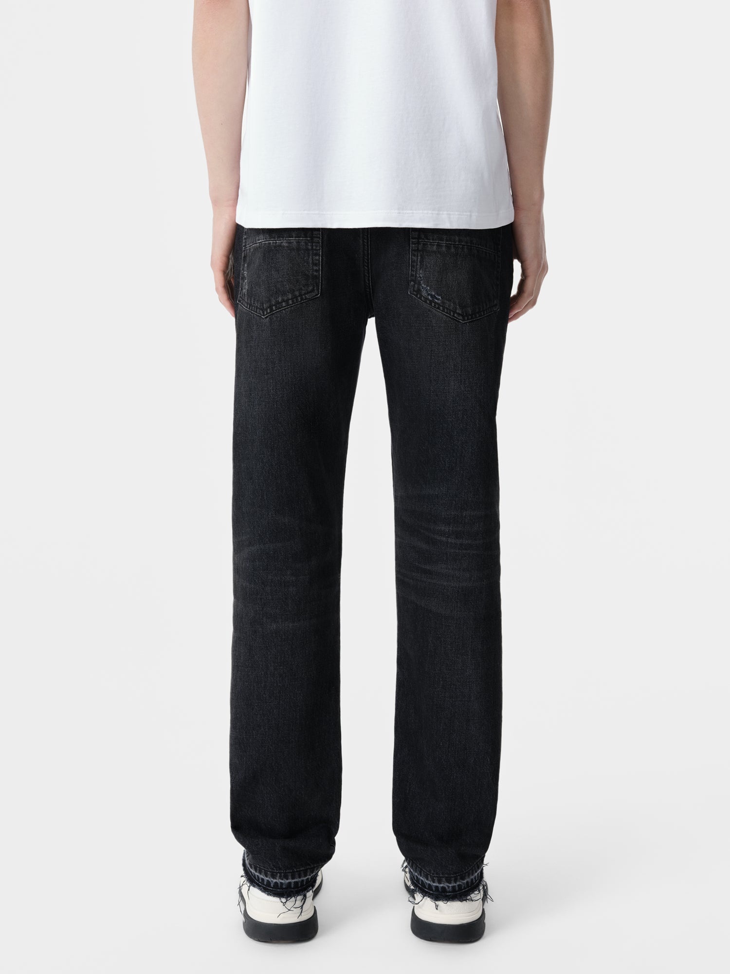 RELEASED HEM STRAIGHT JEAN - 4