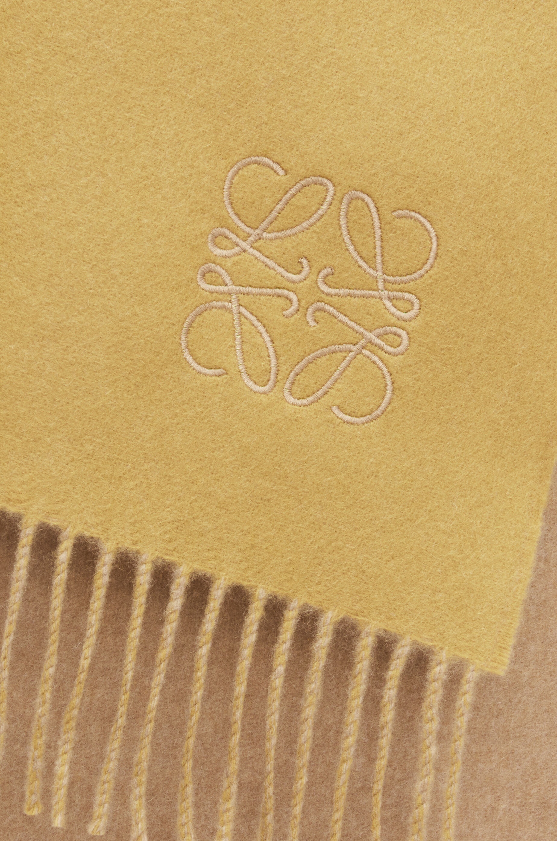 Bicolour scarf in wool and cashmere - 5