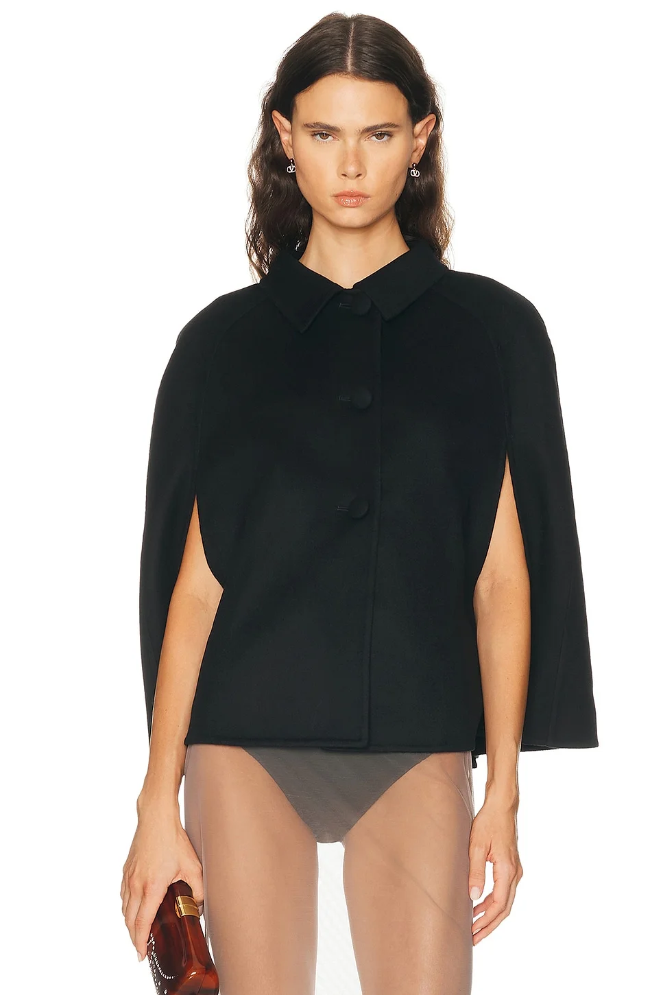 Compact Drape Cape Jacket - 1