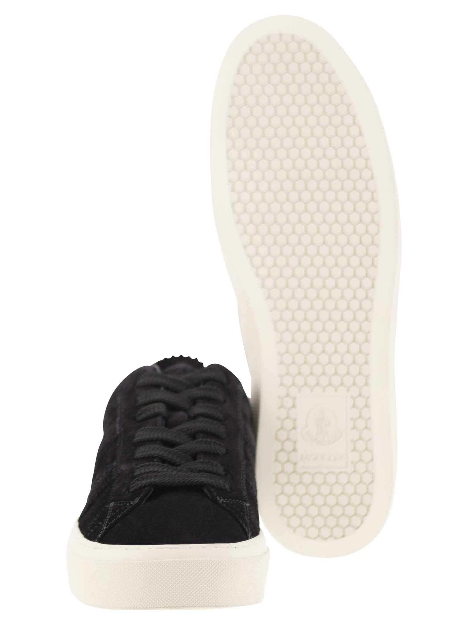 Moncler Men Monaco2 - Suede Trainers - 5