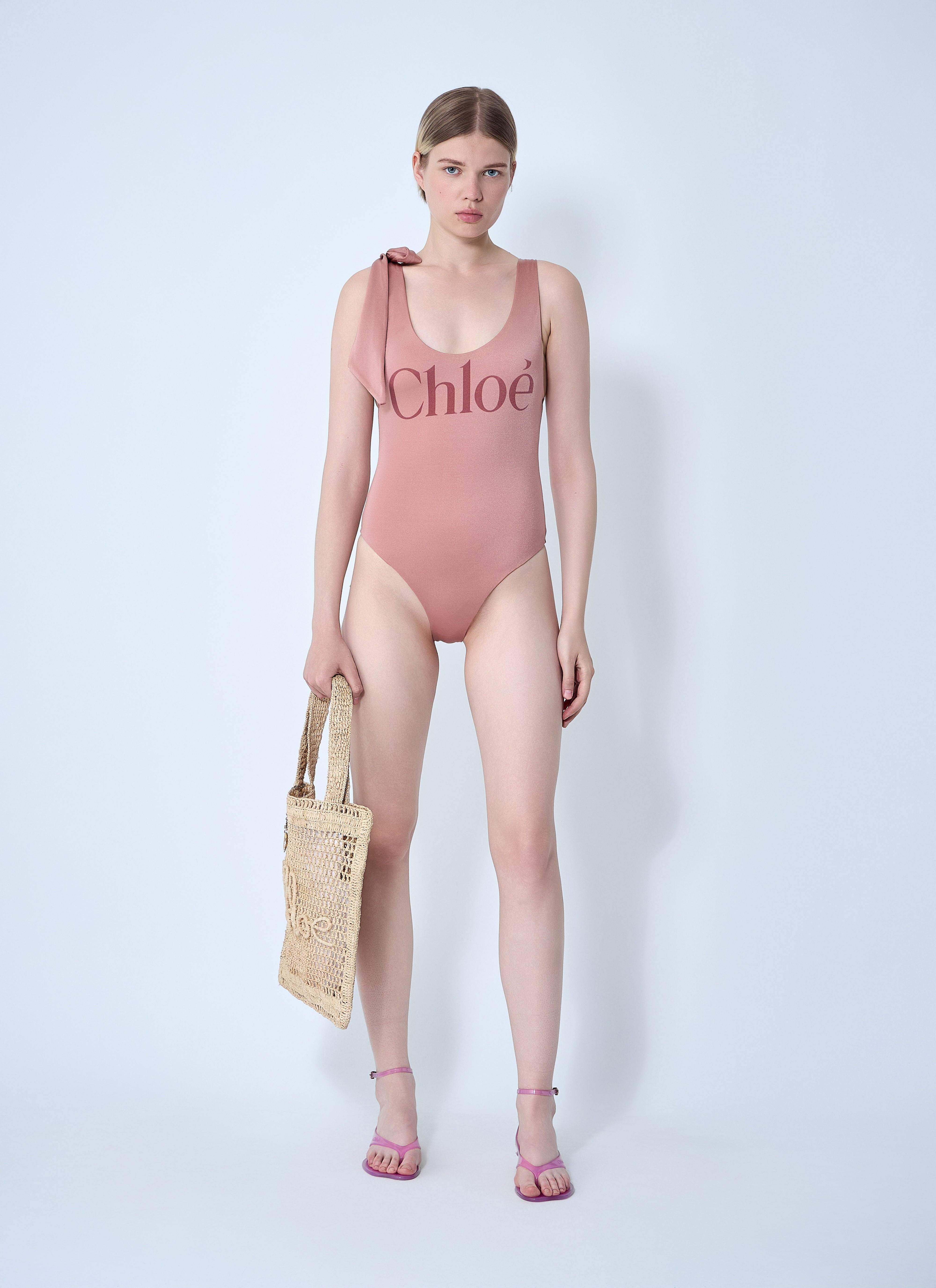 Chloé Women Logo Motif Swimsuit - 2