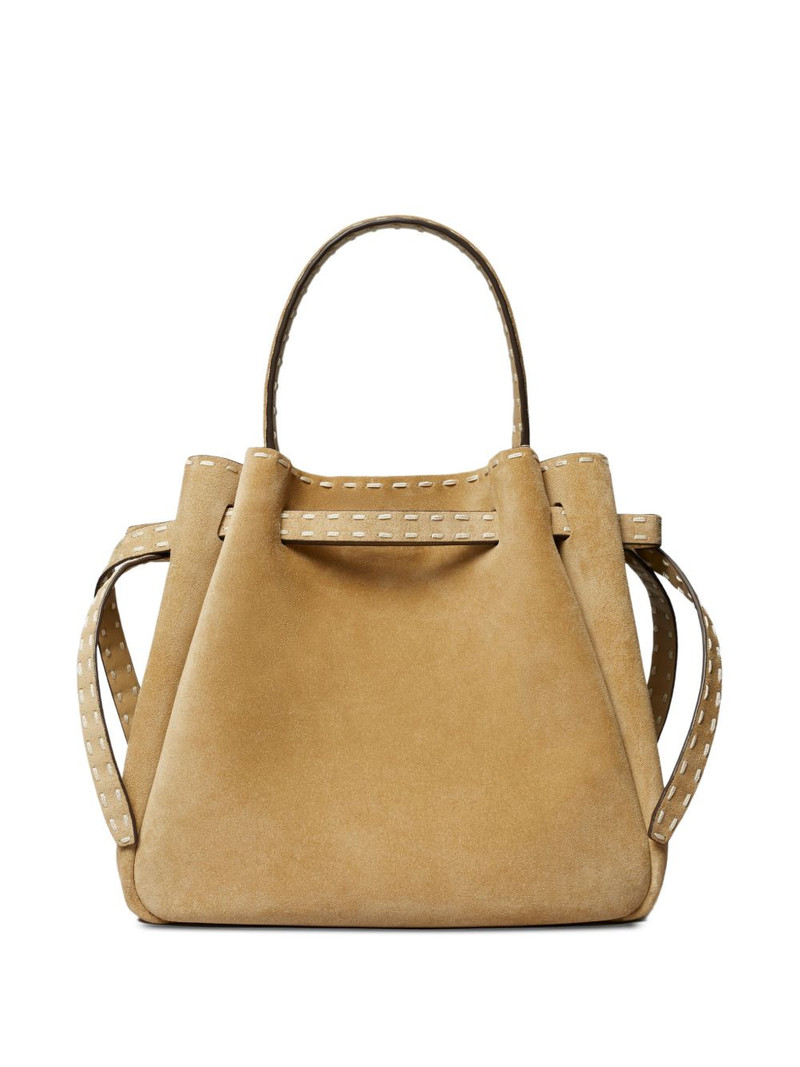 Romy pick stitch bucket bag 4