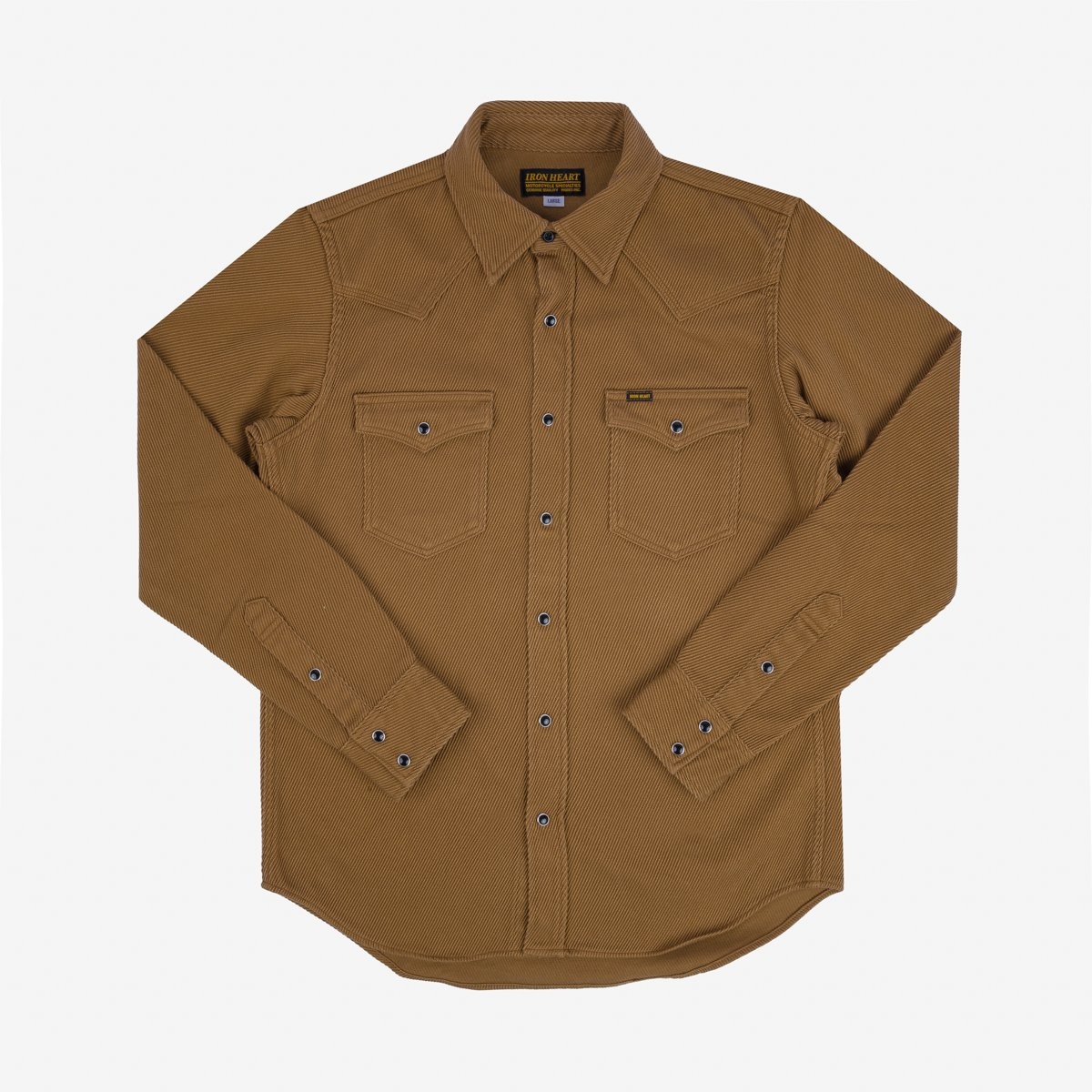 IHSH-234-CAM Kersey Western Shirt - Camel - 1
