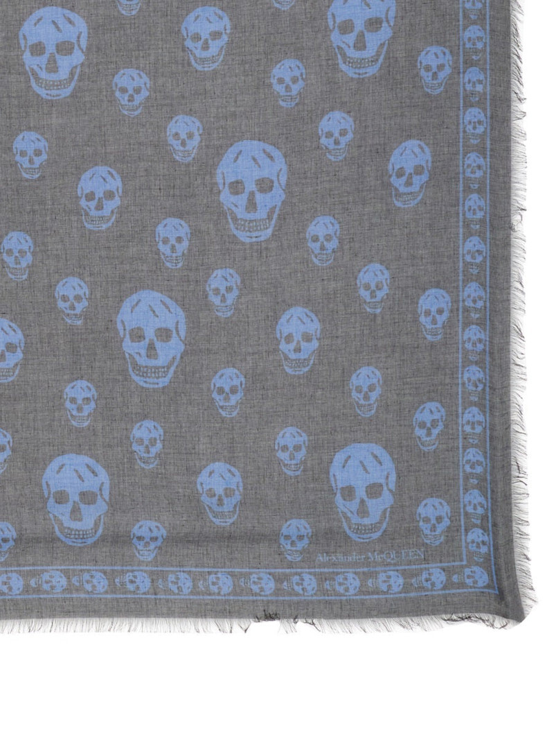 Alexander McQueen Alexander Mcqueen Women Classic Skull Scarf outlook