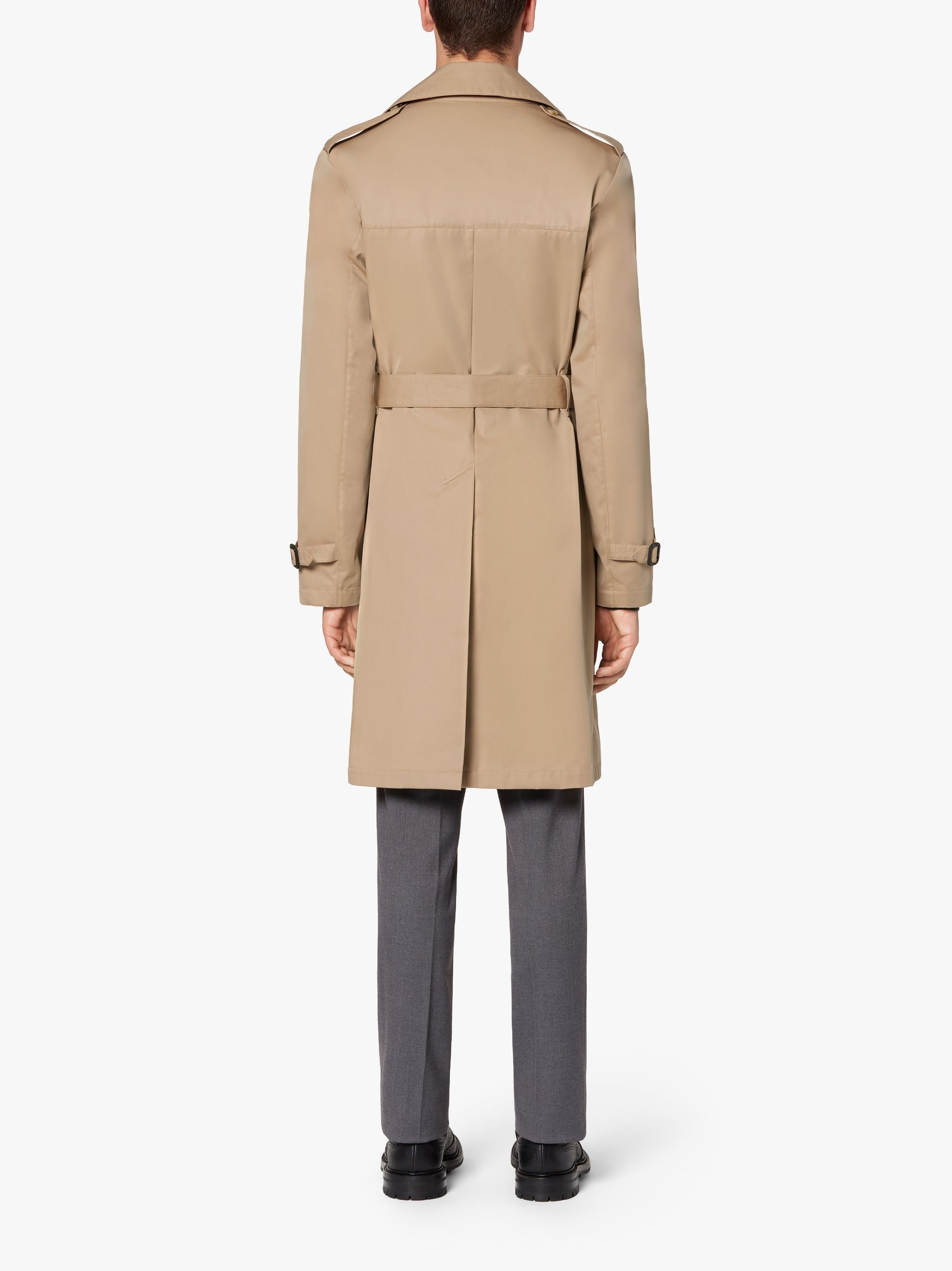 ST ANDREWS HONEY GABARDINE COTTON TRENCH COAT | GMC-101 - 3