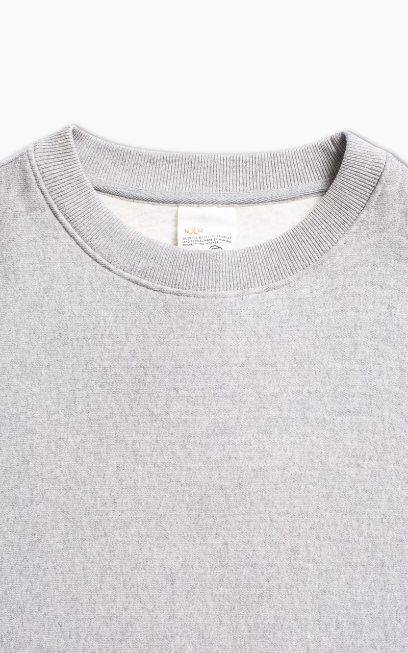 HASSE CREW NECK GREYMELANGE - 5